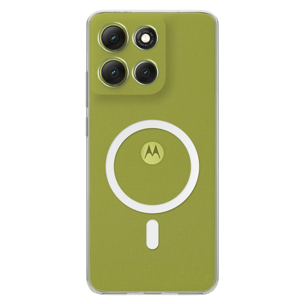 Anti Yellow Magsafe Clear Case - Motorola G86