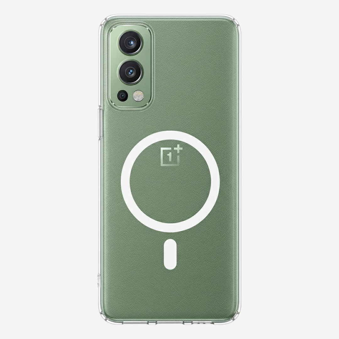 Anti Yellow Magsafe Clear Transparent Case - One Plus Nord 2