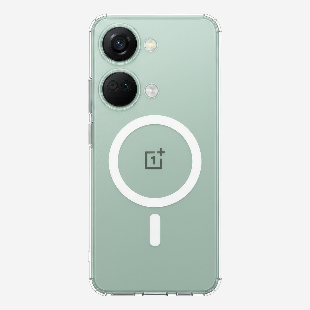 Anti Yellow Magsafe Clear Transparent Case - One Plus Nord 3