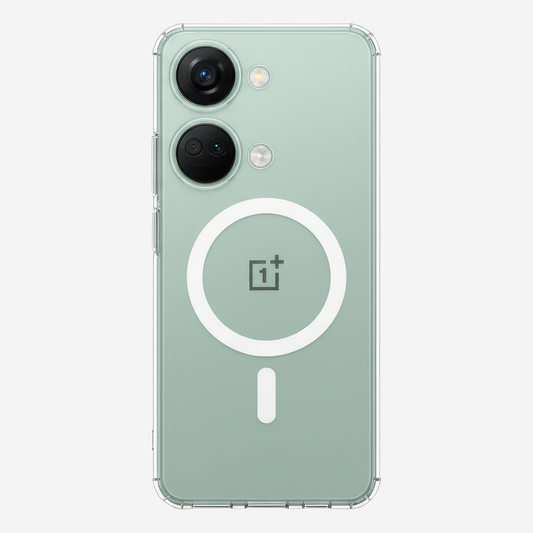 Anti Yellow Magsafe Clear Transparent Case - One Plus Nord 3