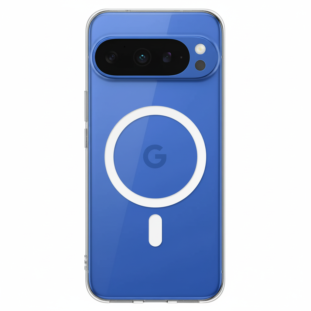 Anti Yellow Magsafe Clear Transparent Case - Google Pixel 10