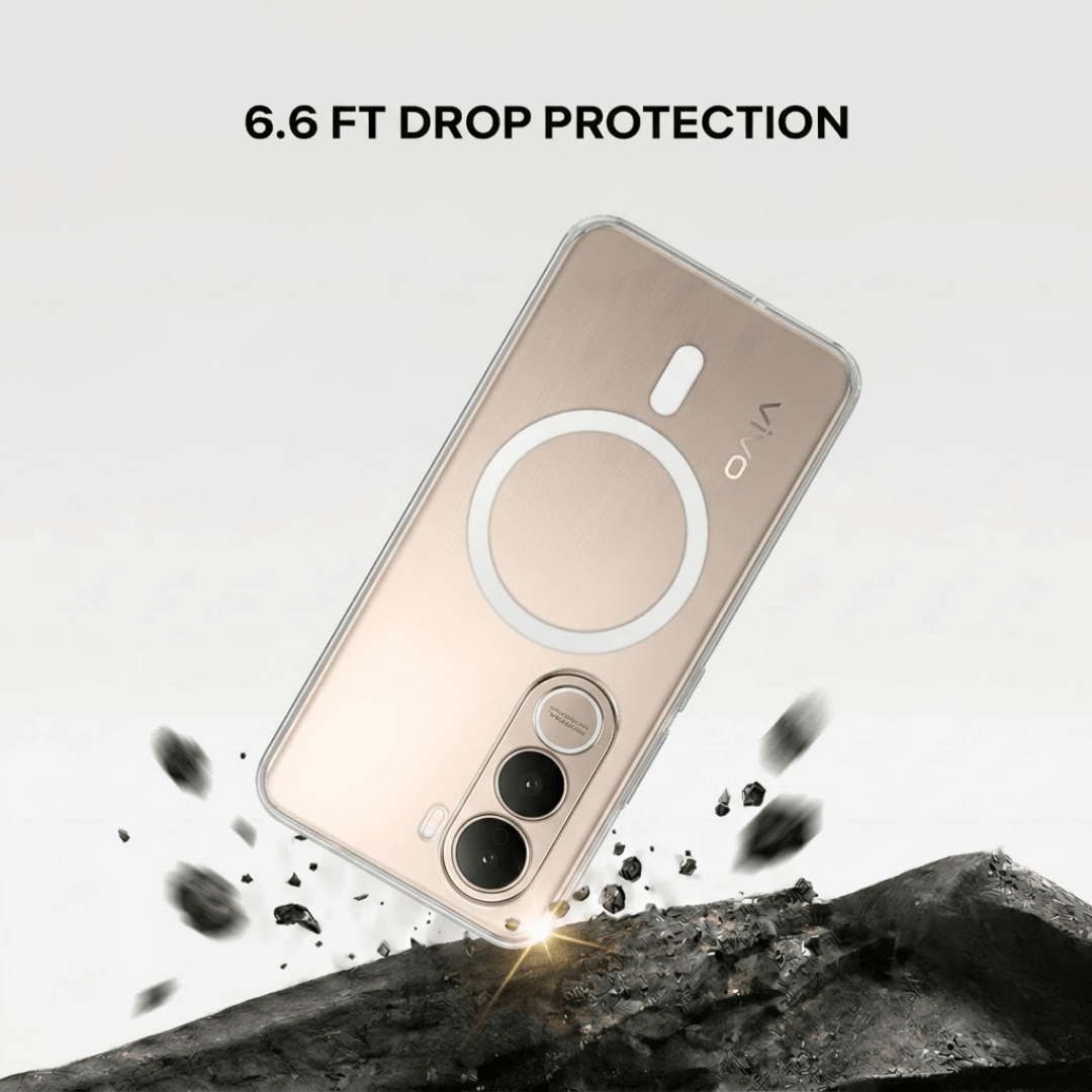 Anti Yellow Magsafe Clear Case - VIVO Y400 PRO