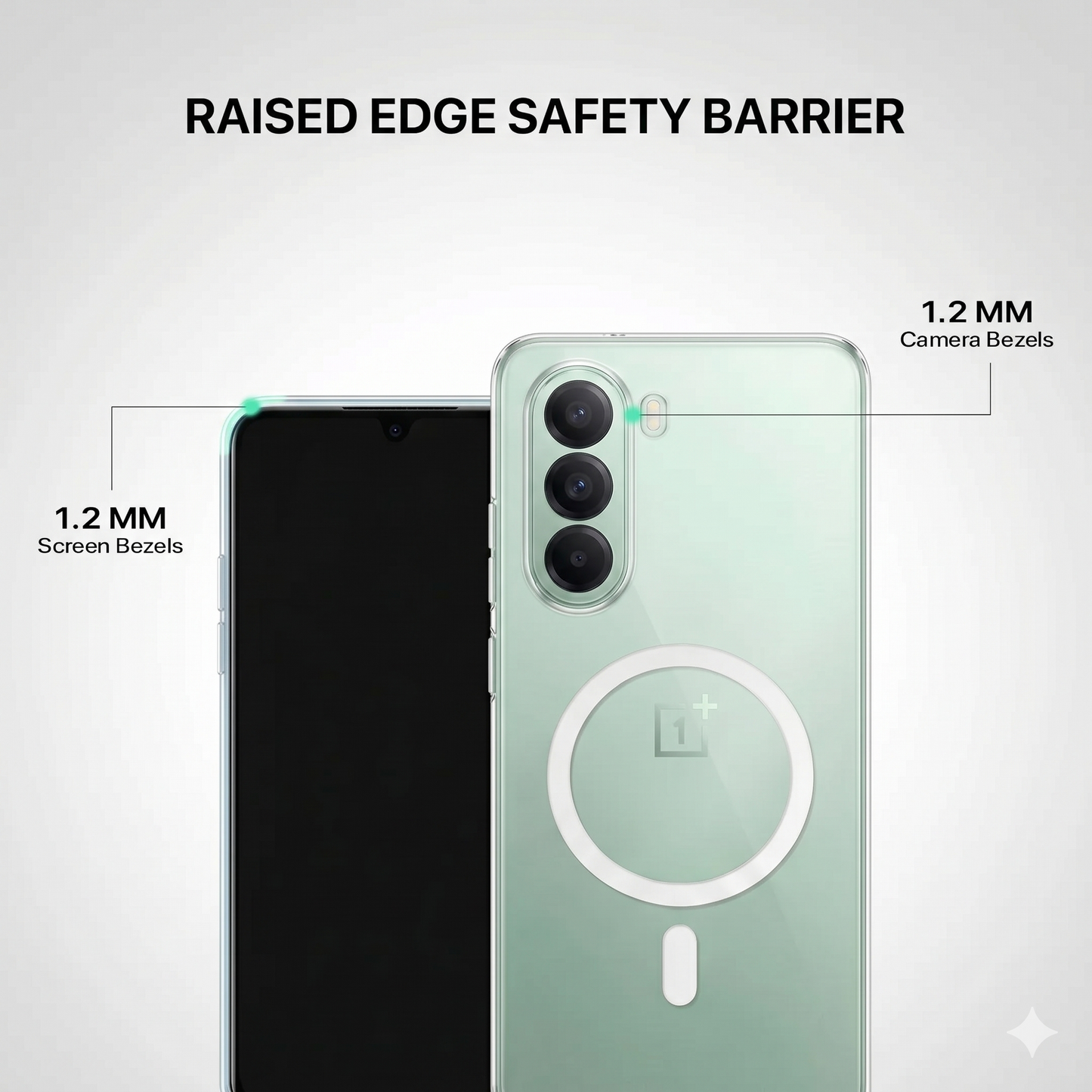 Raised Edge Safety Barrier