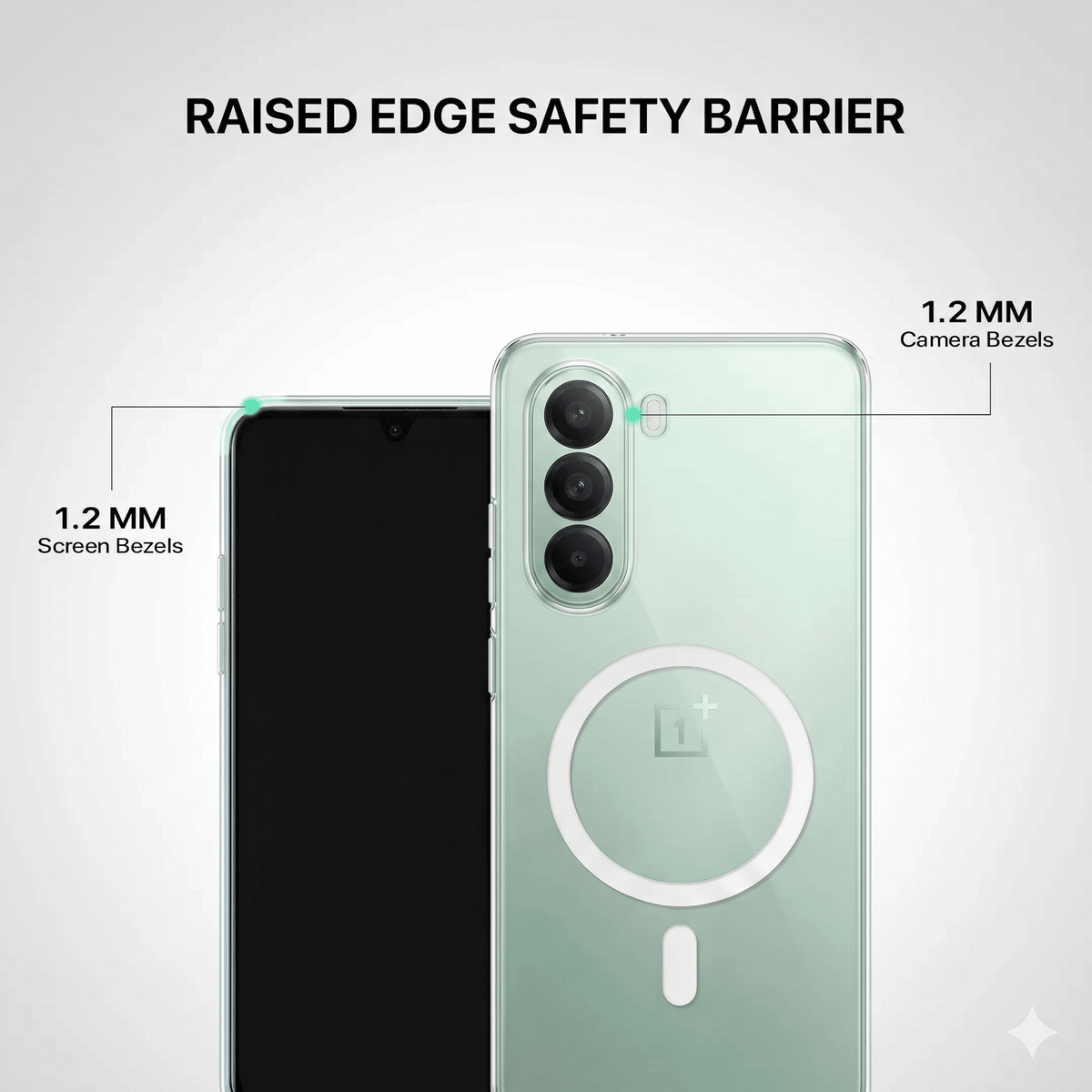 Raised Edge Safety Barrier