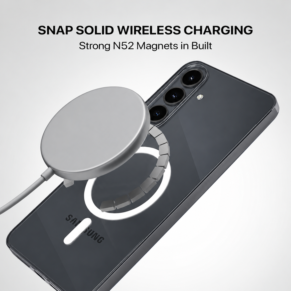 Anti Yellow Magsafe Clear Case Samsung - Galaxy S25 FE
