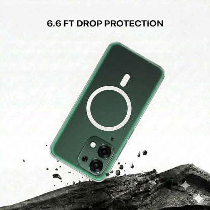 Anti Yellow Magsafe Clear Case - OPPO F33