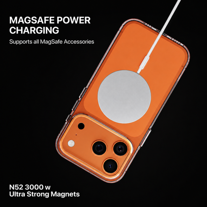 Anti Yellow Magsafe Clear Case - Iphone 17 Pro Max