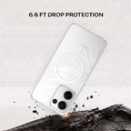 Anti Yellow Magsafe Clear Case - OPPO RENNO 13