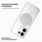 Anti Yellow Magsafe Clear Case - OPPO RENNO 13