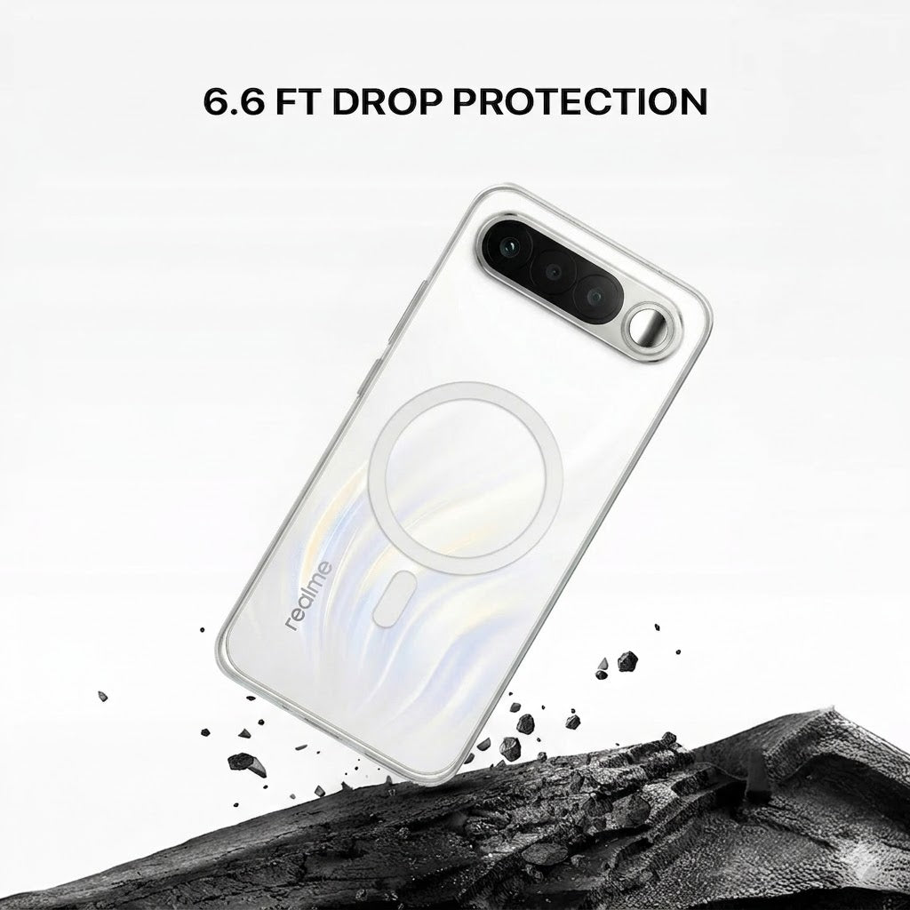 Anti Yellow Magsafe Clear Case - REALME 16