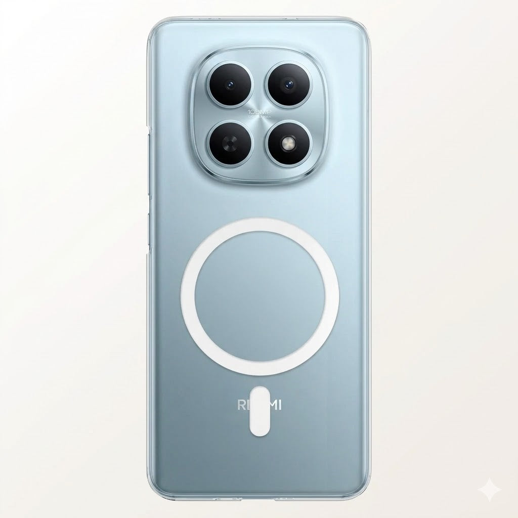 Anti Yellow Magsafe Clear Case - REDMI NOTE 15