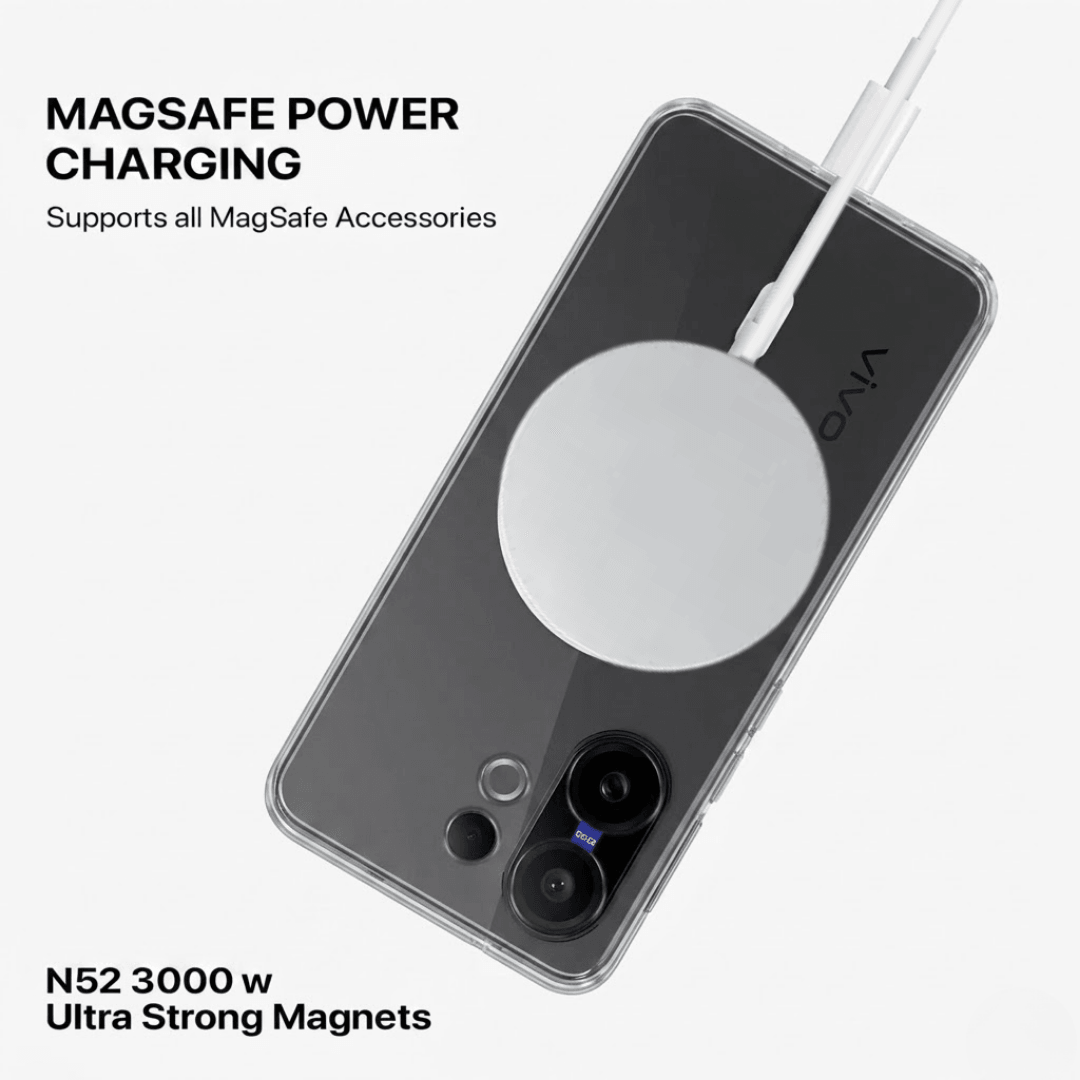 Anti Yellow Magsafe Clear Case - VIVO X200 FE