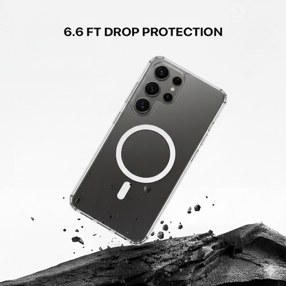 Anti Yellow Magsafe Clear Case Samsung - Galaxy S24 Ultra