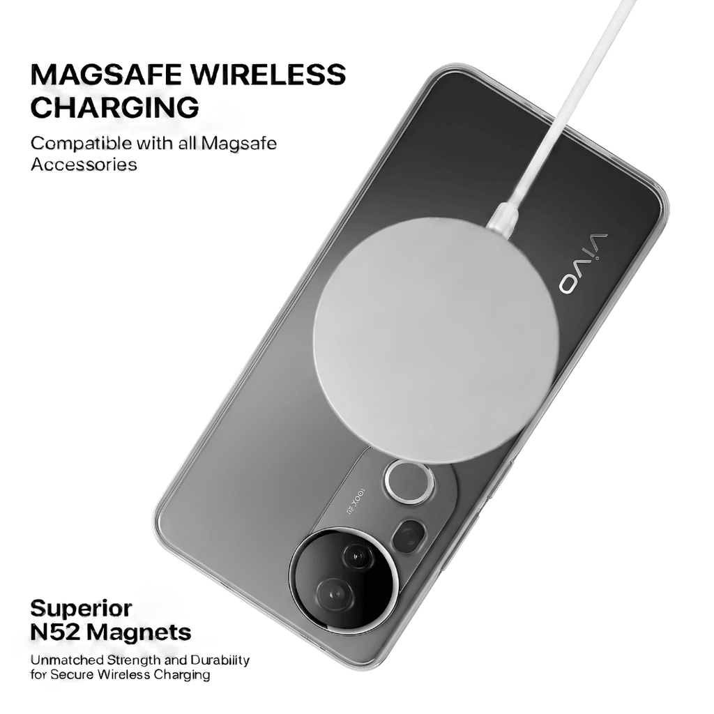 Anti Yellow Magsafe Clear Case - VIVO T4 ULTRA