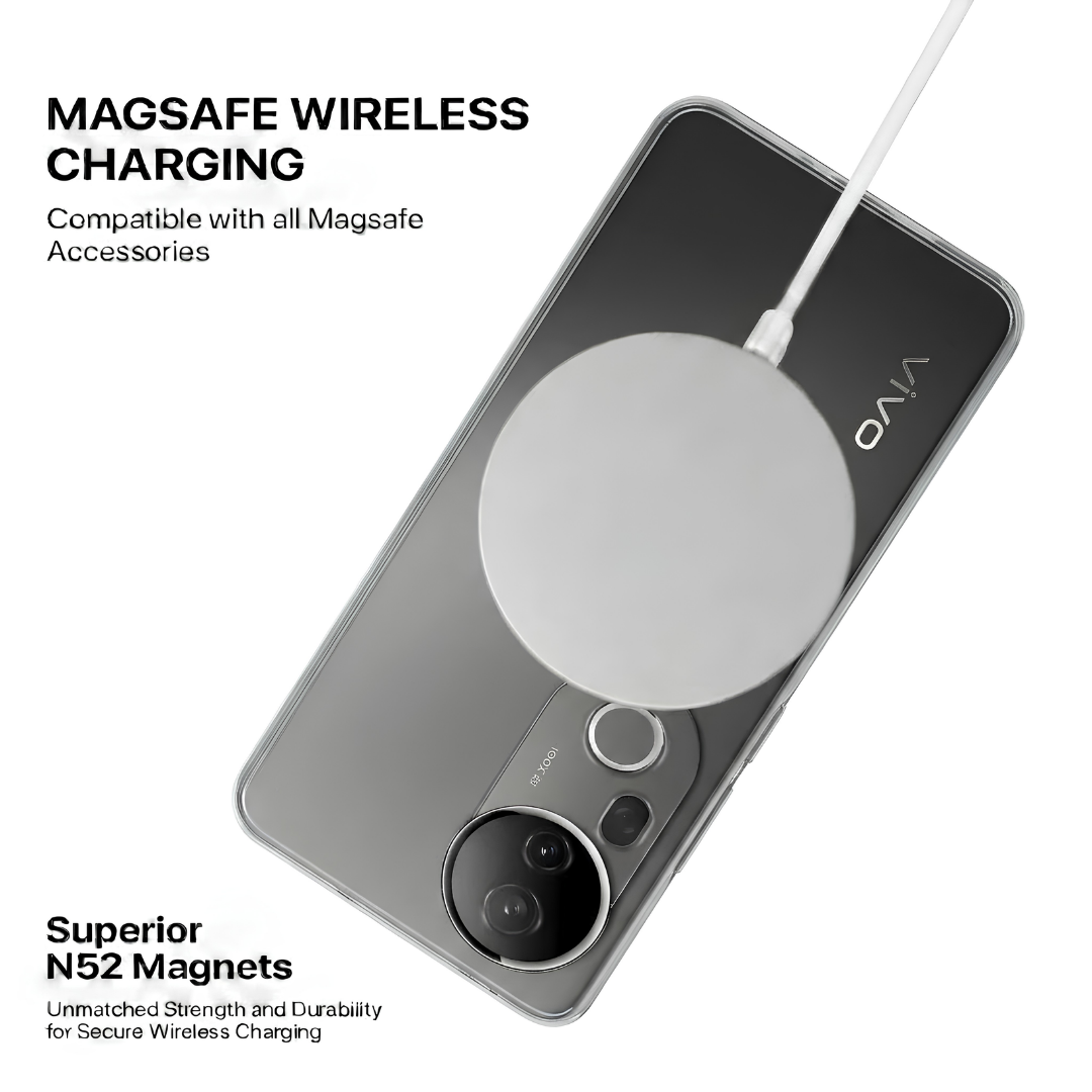 Anti Yellow Magsafe Clear Case - VIVO T4 ULTRA