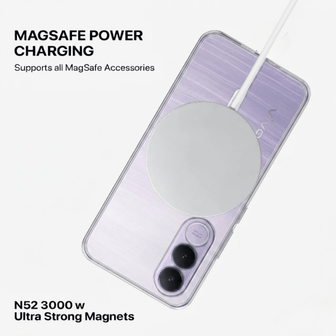 Anti Yellow Magsafe Clear Case - VIVO 70FE