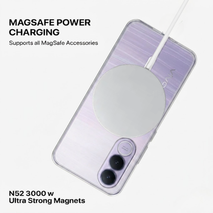 Anti Yellow Magsafe Clear Case - VIVO 70FE