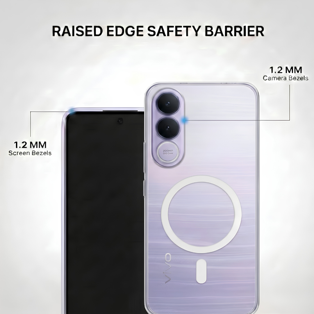 Anti Yellow Magsafe Clear Case - VIVO 70FE