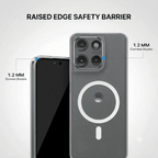 Anti Yellow Magsafe Clear Case - Motorola Edge 50