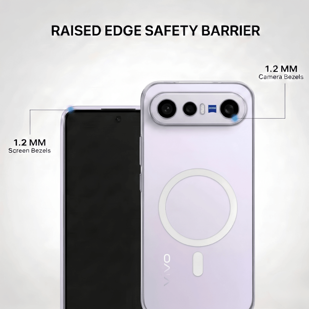 Anti Yellow Magsafe Clear Case - VIVO X300 FE