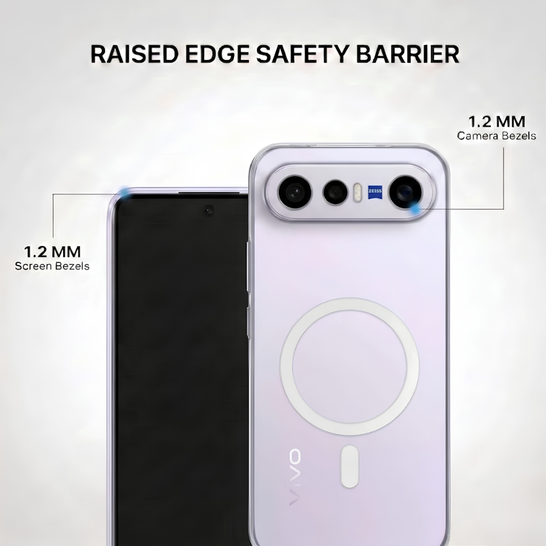 Anti Yellow Magsafe Clear Case - VIVO X300 FE