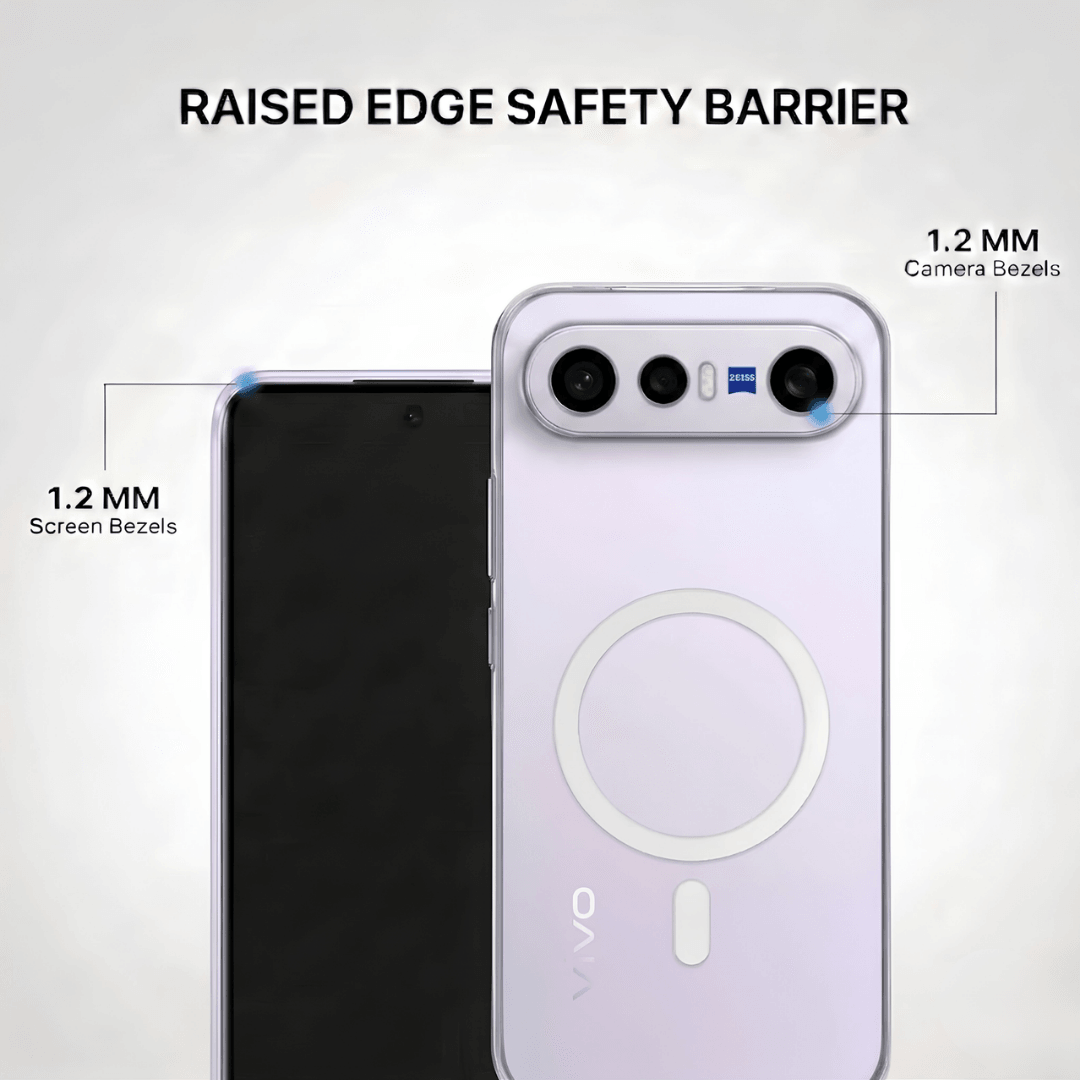 Anti Yellow Magsafe Clear Case - VIVO X300 FE