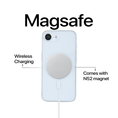 Anti Yellow Magsafe Clear Case - Iphone 16e
