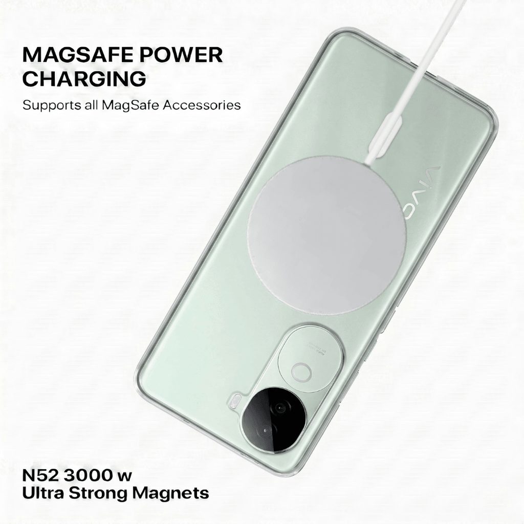 Anti Yellow Magsafe Clear Case - VIVO V40E