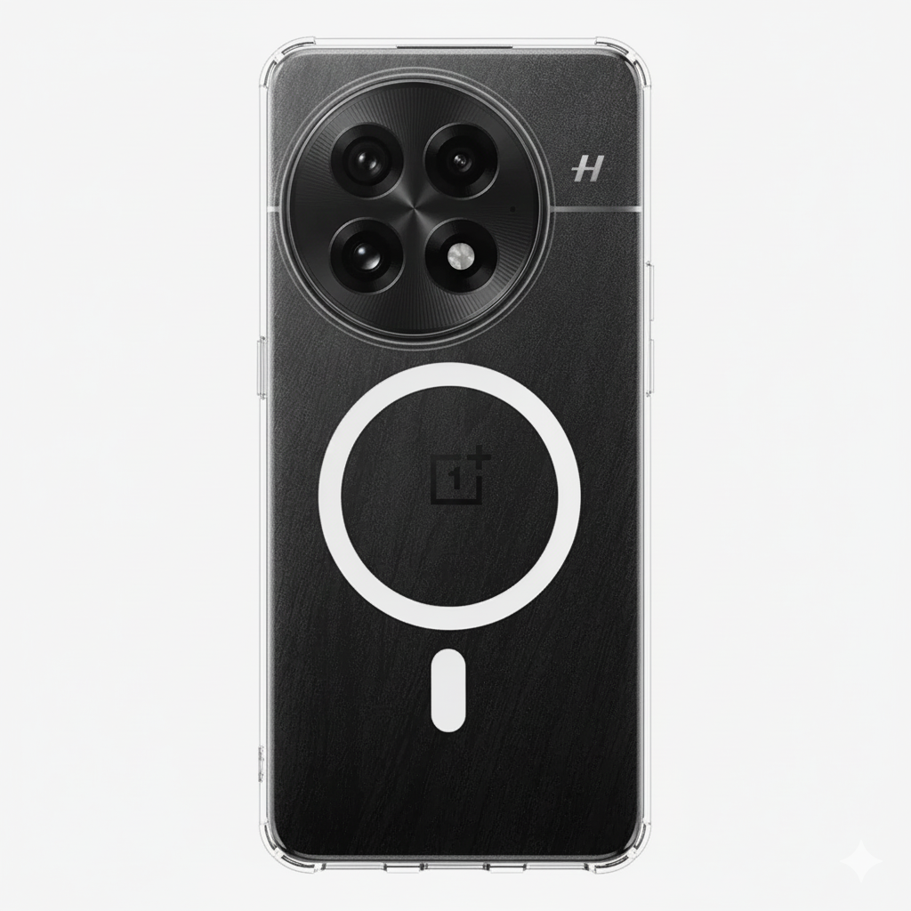 Anti Yellow Magsafe Clear Transparent Case - One Plus 13