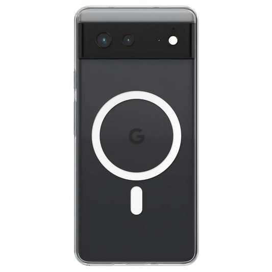 Anti Yellow Magsafe Clear Transparent Case - Google Pixel 6