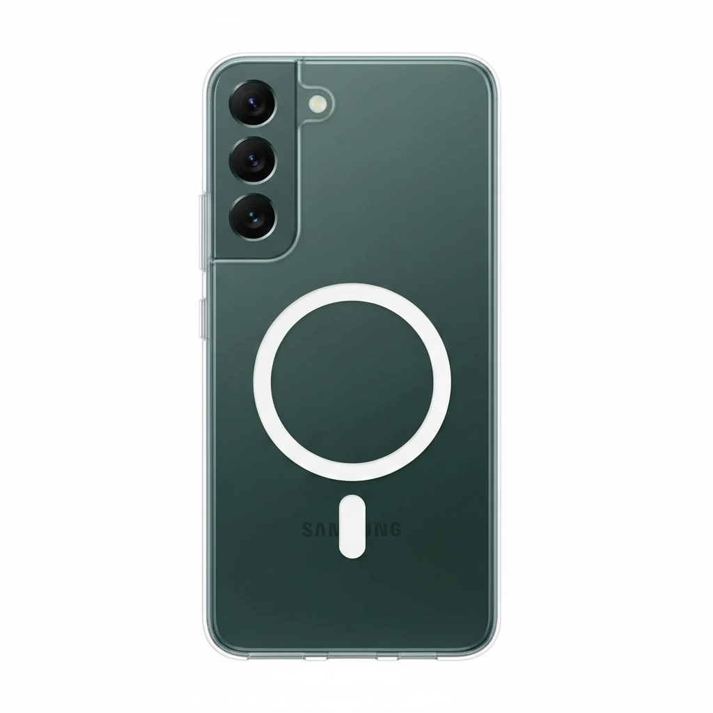Anti Yellow Magsafe Clear Case Samsung - Galaxy S22