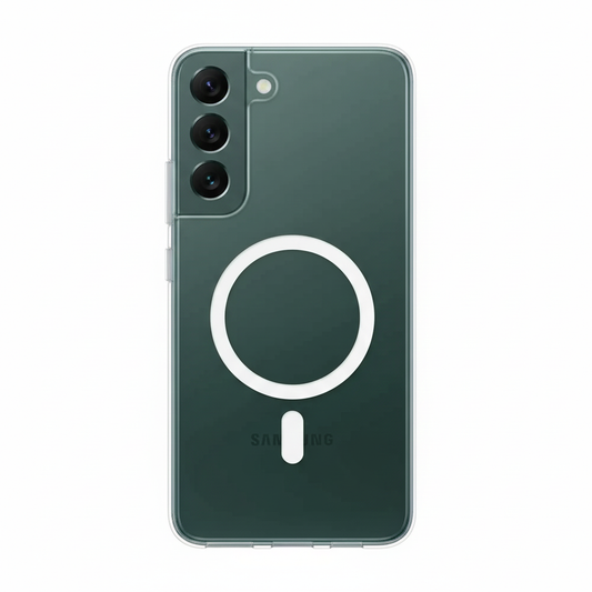 Anti Yellow Magsafe Clear Case Samsung - Galaxy S22
