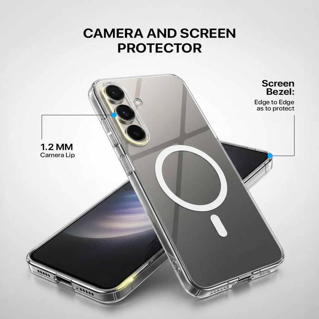 Anti Yellow Magsafe Clear Case Samsung - Galaxy S25 PLUS