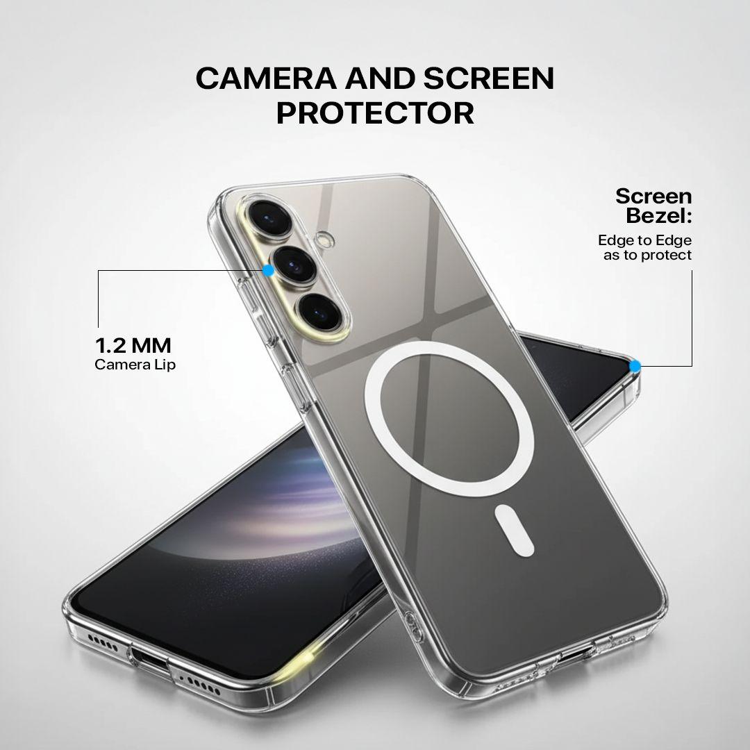 Anti Yellow Magsafe Clear Case Samsung - Galaxy A15 by Casence