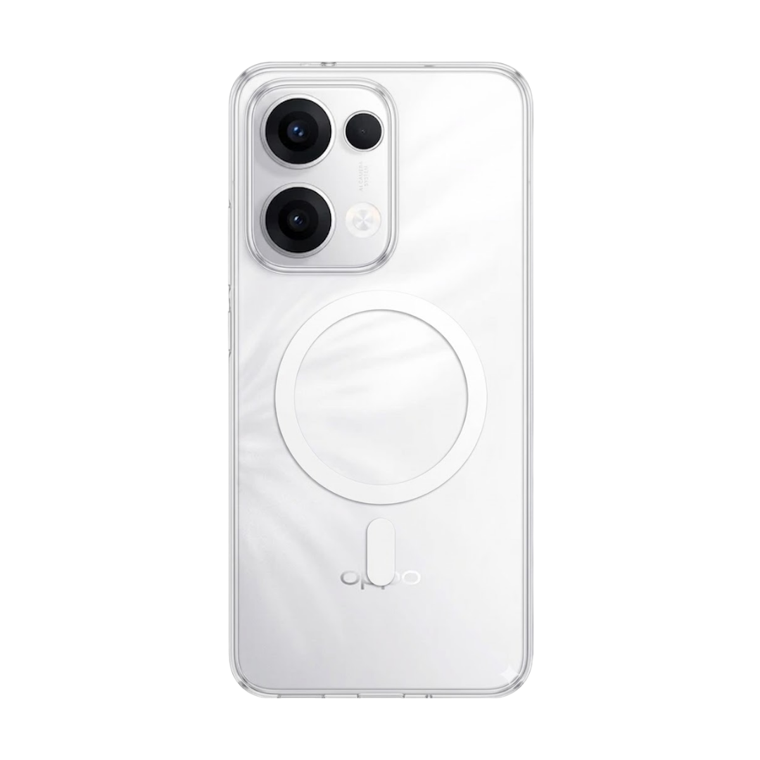 Anti Yellow Magsafe Clear Case - OPPO RENNO 13 PRO